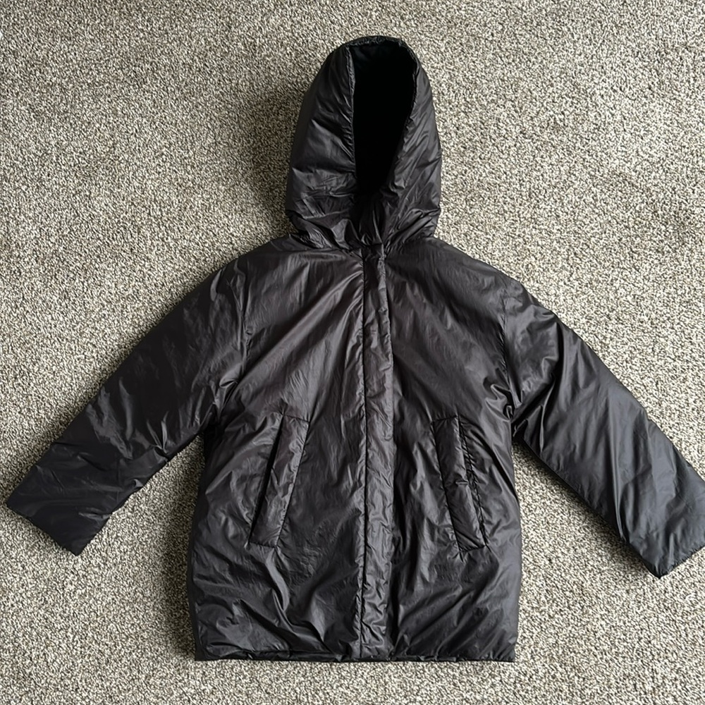 Zara kids 11–12 puffer rain jacket windbreaker anorak coat